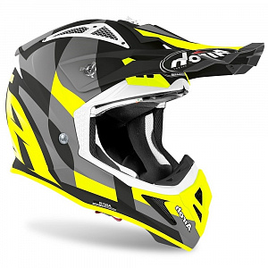 Шлем Airoh Aviator ACE TRICK YELLOW MATT размер XL AI33A13ACET)C_XL