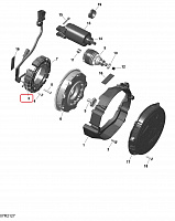 420966842 Датчик Холла зажигания для снегоходов Ski-Doo Rotax 600R/850 E-TEC с системой SHOT 2017-2021" 420966841 - фото товара BoonDocker