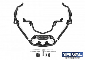 2444.7295.1 Бампер передний с боковой защитой для снегоходов Ski-Doo SKANDIC WT G4 Wide 20″ 2444.7295.1