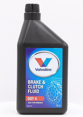 883461 Тормозная жидкость VALVOLINE DOT 4 Brake & Clutch Fluid 1 литр 883429/883464 