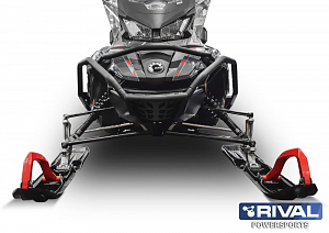 444.7293.1.K Бампер передний с боковой защитой для снегоходов Ski-Doo EXPEDITION SWT/69 Ranger RADIEN WIDE 24″ 2021"+ 444.7293.1.K