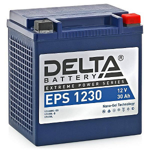 Аккумулятор Delta EPS 1230 12V/30Ah обратная -/+ 169X131X175 mm YTX30HL-BS/TX30L-B/YTX30L/EPS 1230