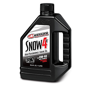 30-31901 MAXIMA RACING OILS Масло Моторное SNOW FULL SYN 4Т Четырехтактное SAE 0W40 1 Литр