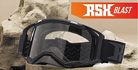 Очки кроссовые RSX Blast черные с прозрачной линзой - фото товара BoonDocker