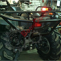 Бампер задний усиленный Yamaha Grizzly 550-700 - фото товара BoonDocker