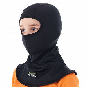 Подшлемник балаклава ДЕТСКИЙ DragonFly стандарт 3D Зима Polar Black
