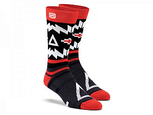 Термоноски 100% JERONIMO Blk/Red 
