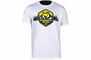 3961-001-800 Футболка KLIM BACKCOUNTRY EDITION SS T White - Yellow