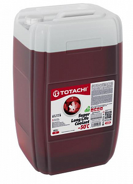 Антифриз TOTACHI SUPER LONG LIFE COOLANT красный -50°C 20 литров